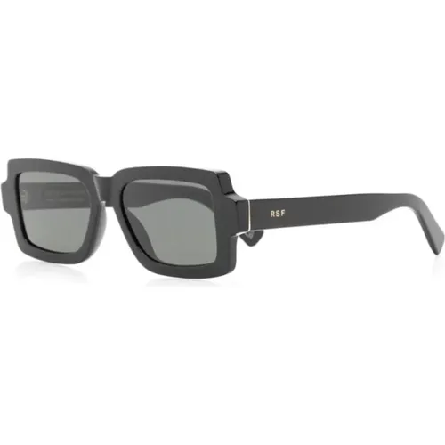 Schwarze Sonnenbrille JHJ Modell , unisex, Größe: ONE Size - Retrosuperfuture - Modalova