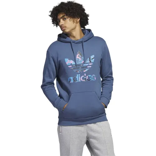 Stylischer Kapuzenpullover , Herren, Größe: M - adidas Originals - Modalova