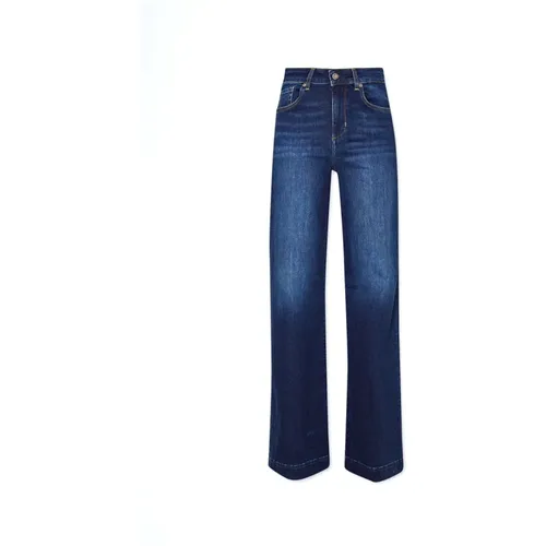 Blaue Denim Flare Jeans Liu Jo - Liu Jo - Modalova