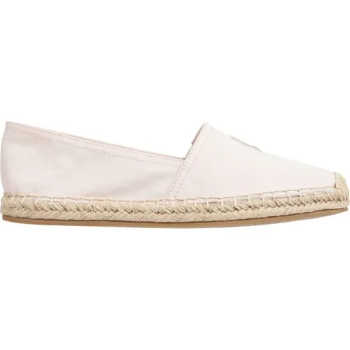 Embroidered Flat Espadrilles , female, Sizes: 3 UK, 8 UK, 5 UK - Tommy Hilfiger - Modalova