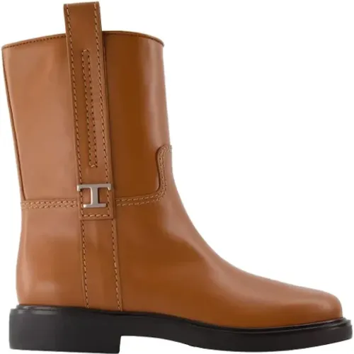 Leder boots Tod's - TOD'S - Modalova