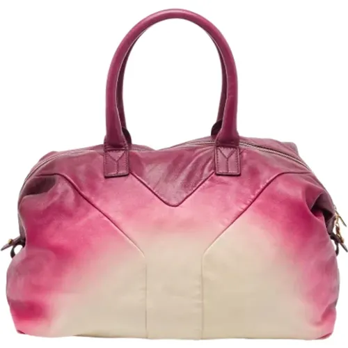 Pre-owned Leather handbags , female, Sizes: ONE SIZE - Yves Saint Laurent Vintage - Modalova