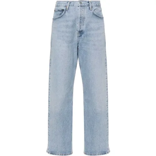 Blaue Jeans , Damen, Größe: W24 - Agolde - Modalova