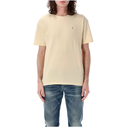 T-Shirts , Herren, Größe: 2XL - Saint Laurent - Modalova