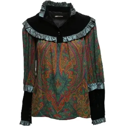 Pre-owned Fabric tops , female, Sizes: 3XL/4XL - Yves Saint Laurent Vintage - Modalova