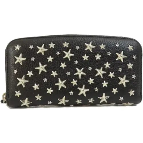 Pre-owned Leather wallets , female, Sizes: ONE SIZE - Jimmy Choo Pre-owned - Modalova