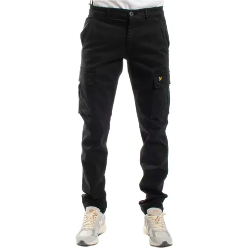 Cargo Style Baumwoll Twill Hose , Herren, Größe: W30 - Lyle & Scott - Modalova