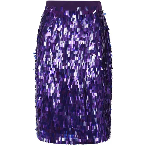 Sequin Midi Skirt , female, Sizes: 3XS, XS, 2XS - pinko - Modalova