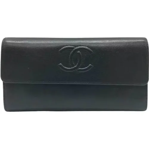 Pre-owned Leather wallets , female, Sizes: ONE SIZE - Chanel Vintage - Modalova