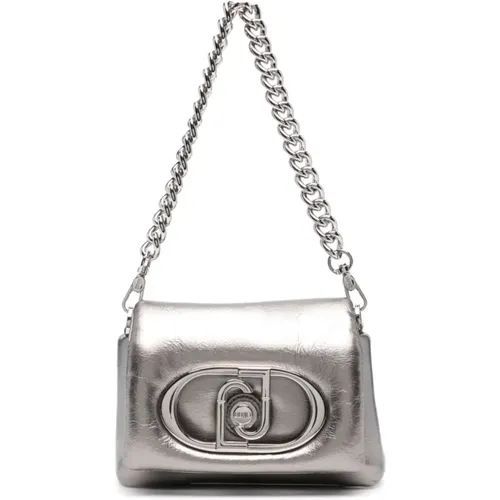 Gunmetal Grey Padded Shoulder Bag , female, Sizes: ONE SIZE - Liu Jo - Modalova