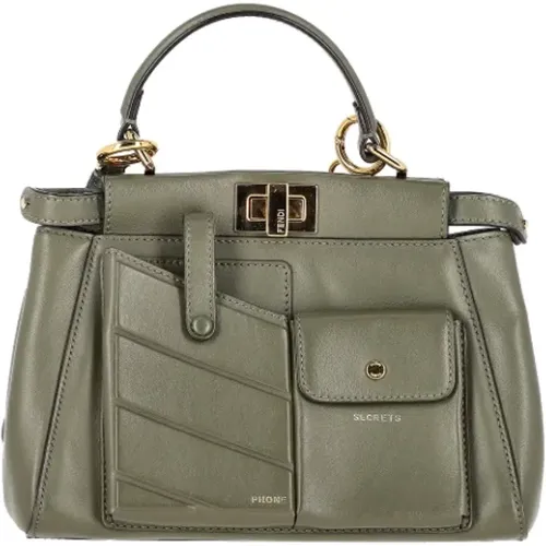 Pre-owned Leather handbags , female, Sizes: ONE SIZE - Fendi Vintage - Modalova