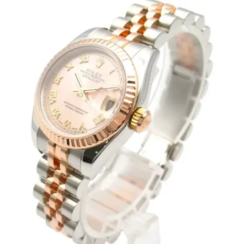 Pre-owned Metal watches , female, Sizes: ONE SIZE - Rolex Vintage - Modalova