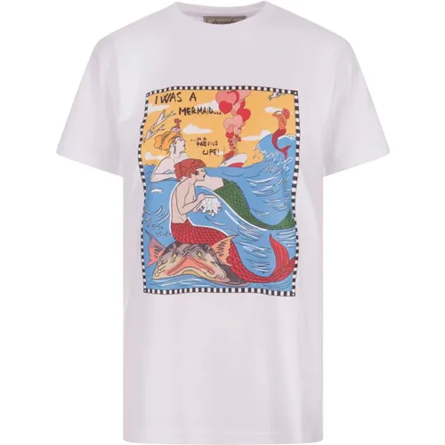 T-shirts and Polos , female, Sizes: M, S, XS, L - Alessandro Enriquez - Modalova