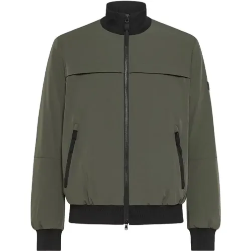 Pobaga khaki jacket , male, Sizes: XL, 3XL, 2XL, L - Peuterey - Modalova