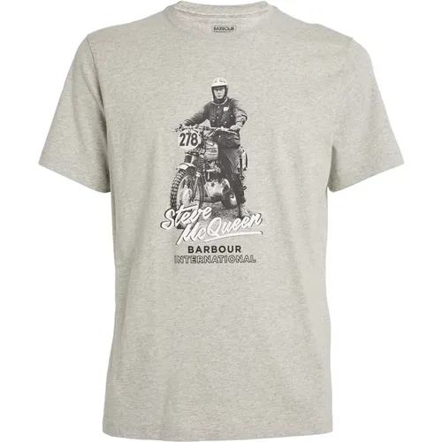 Vintage-inspiriertes Albie T-Shirt , Herren, Größe: M - Barbour - Modalova