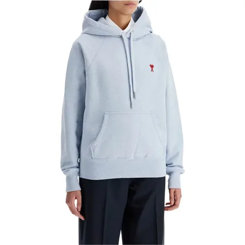 Herz Kapuzenpullover , unisex, Größe: S - Ami Paris - Modalova