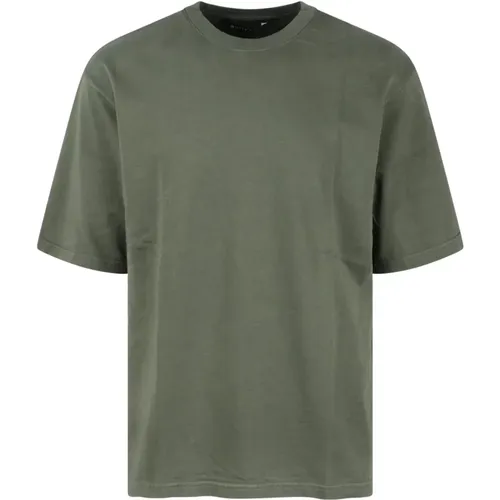 Cotton Jersey T-Shirt , male, Sizes: S, L, M - White Sand - Modalova