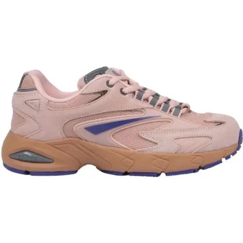 Sn23 Suede and Fabric Running Shoes , female, Sizes: 4 UK - D.a.t.e. - Modalova