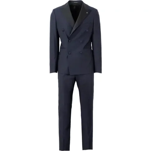 Custom Tailored Suit , male, Sizes: 3XL - Tagliatore - Modalova