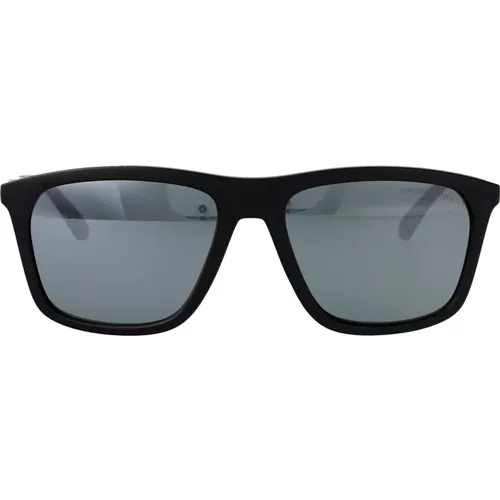 Stylish Sunglasses with 0Ea4239U Model , female, Sizes: 55 MM - Emporio Armani - Modalova