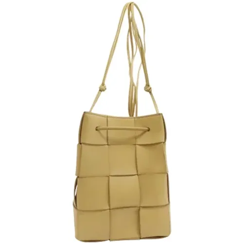 Pre-owned Leder schultertasche - Bottega Veneta Vintage - Modalova