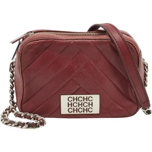 Pre-owned Leder crossbody-taschen , Damen, Größe: ONE Size - Carolina Herrera Pre-owned - Modalova