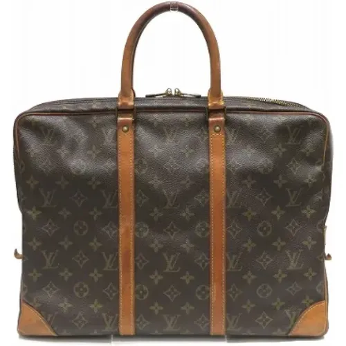 Pre-owned Canvas louis-vuitton-bags , male, Sizes: ONE SIZE - Louis Vuitton Vintage - Modalova