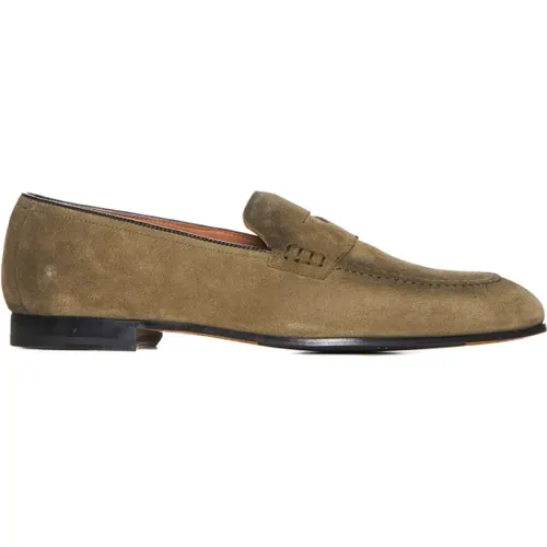 Flat Shoes Adler , male, Sizes: 8 1/2 UK, 7 1/2 UK - Doucal's - Modalova