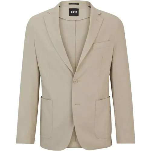 Light Linen Blazer , male, Sizes: M, S - Boss - Modalova