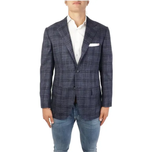 Jacket, Stylish Design , male, Sizes: 2XL - Kiton - Modalova