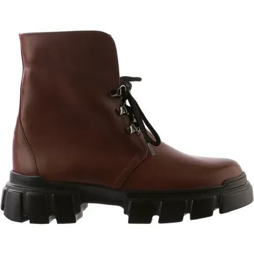 Braune Winter Stiefeletten für Frauen , Damen, Größe: 41 1/2 EU - Högl - Modalova