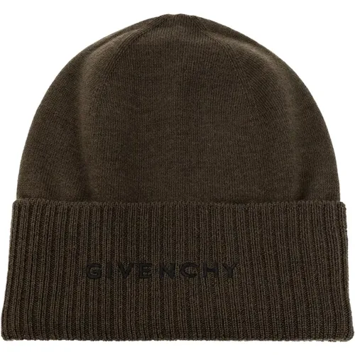 Wool Logo Hat , male, Sizes: ONE SIZE - Givenchy - Modalova