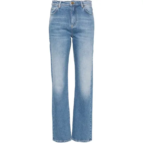 Straight Jeans , female, Sizes: W25, W29, W28, W27 - pinko - Modalova
