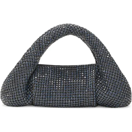 Glamorous Crystal-Embellished Mini Tote , female, Sizes: ONE SIZE - Stuart Weitzman - Modalova