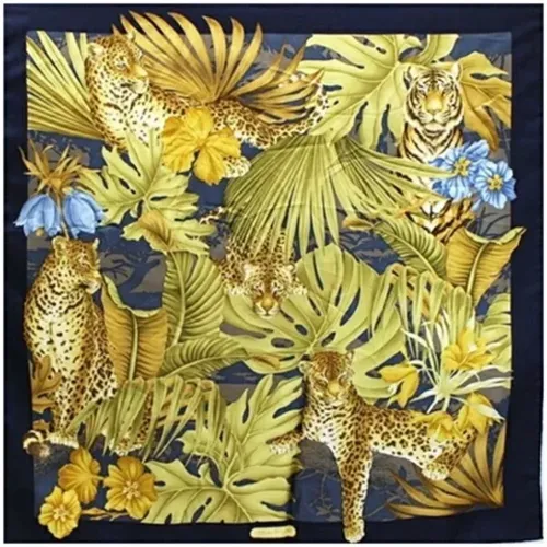 Pre-owned Silk scarves , female, Sizes: ONE SIZE - Salvatore Ferragamo Pre-owned - Modalova