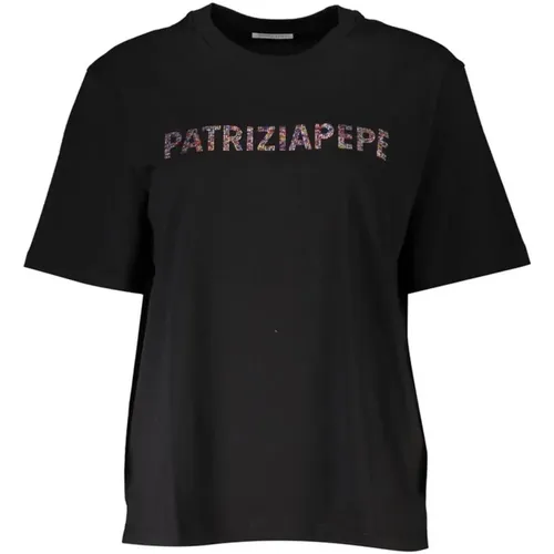 T-Shirts , Damen, Größe: L - PATRIZIA PEPE - Modalova