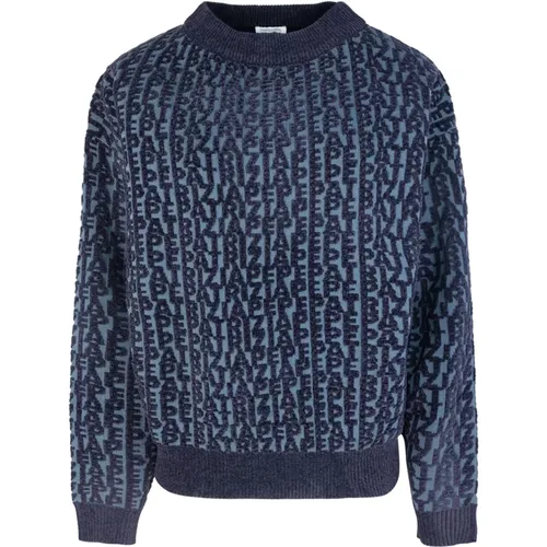 Chic Monogram Pullover Grau - PATRIZIA PEPE - Modalova