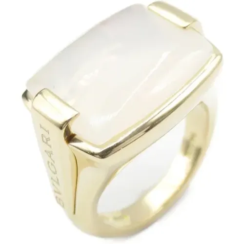 Pre-owned Metal rings , female, Sizes: ONE SIZE - Bvlgari Vintage - Modalova