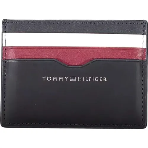 Leather Wallet , male, Sizes: ONE SIZE - Tommy Hilfiger - Modalova