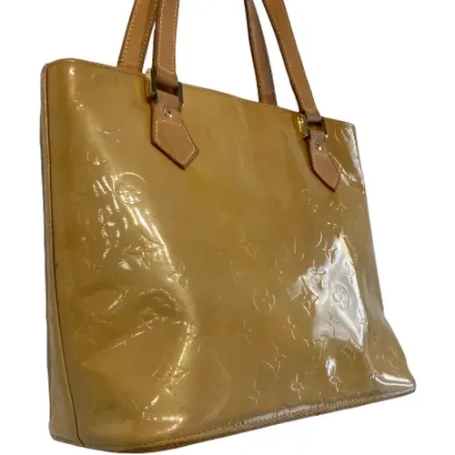 Yellow Patent Leather Houston Bag - Good Condition , female, Sizes: ONE SIZE - Louis Vuitton Vintage - Modalova