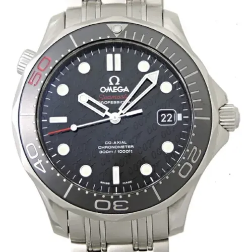 Pre-owned Metal watches , male, Sizes: ONE SIZE - Omega Vintage - Modalova