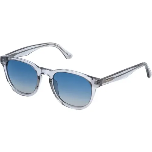 Lite 31 Polarized Sunglasses Blue Gradient , male, Sizes: 53 MM - Police - Modalova