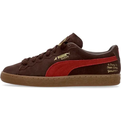 Wildleder Staple Niedriger Schuh Dunkle Schokolade , Herren, Größe: 43 EU - Puma - Modalova