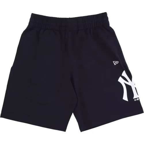 Yankees Logo Gewaschene Team Shorts , Herren, Größe: XL - new era - Modalova