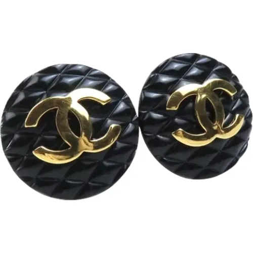 Pre-owned Plastic chanel-jewelry , female, Sizes: ONE SIZE - Chanel Vintage - Modalova