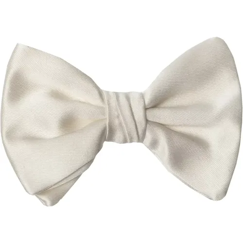Silk bow tie , Herren, Größe: ONE Size - Giorgio Armani - Modalova
