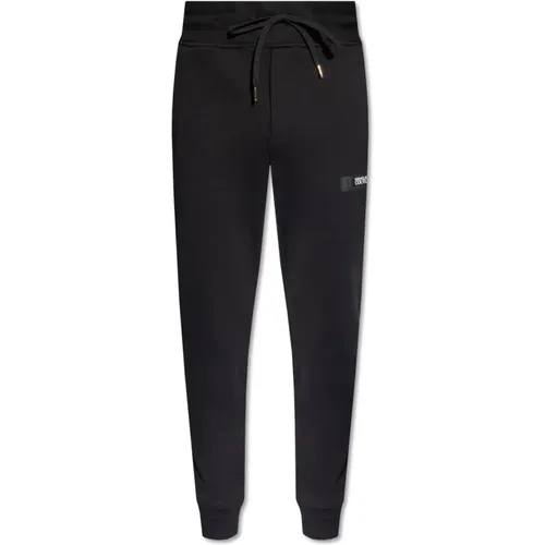 Sweatpants mit Logo-Patch - Versace Jeans Couture - Modalova