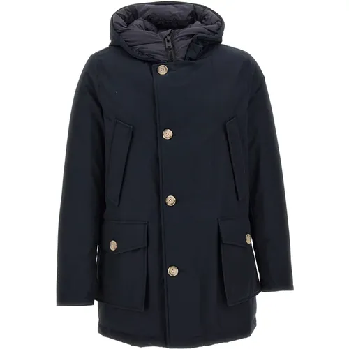 Mens Winter Coats , male, Sizes: 2XL, S, M, XL, L - Woolrich - Modalova