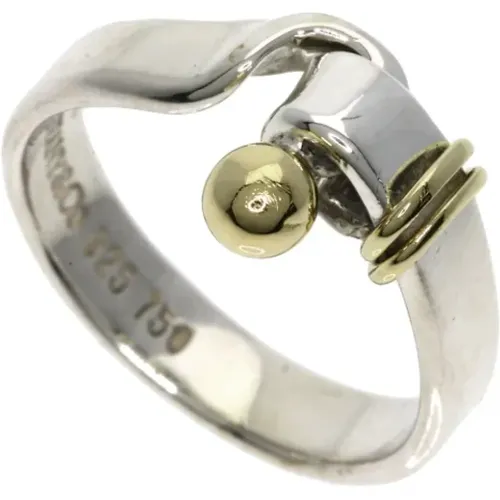 Pre-owned Silver rings , female, Sizes: ONE SIZE - Tiffany & Co. Pre-owned - Modalova