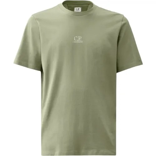 Grüne T-Shirts und Polos,T-Shirts - C.P. Company - Modalova